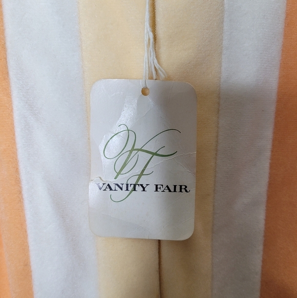 Vintage Vanity Fair Shevelva Lounge Robe Orange Ice Zip Front NWT Size 10 Dacron - Picture 8 of 9